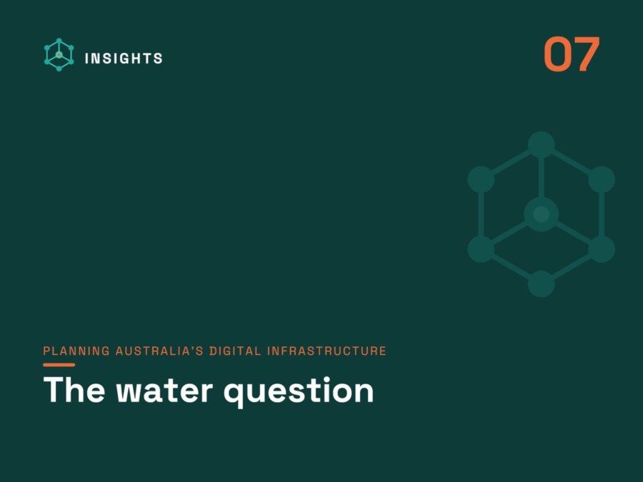 The water question: cooling data centres without draining the community